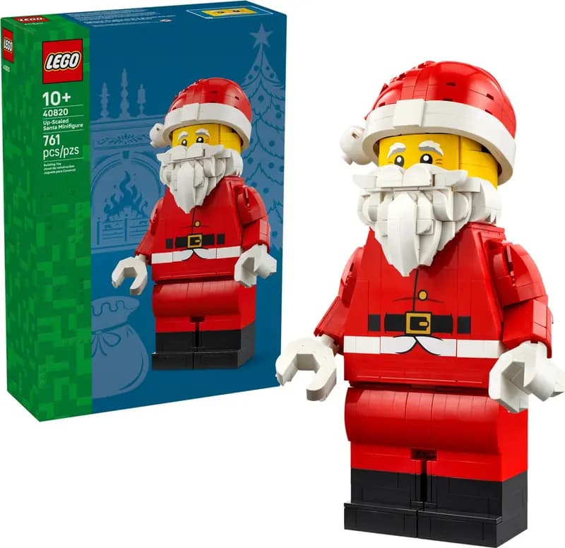 LEGO 40820 Powiększona minifigurka Świętego Mikołaja