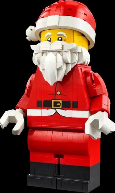 LEGO 40820 Powiększona minifigurka Świętego Mikołaja