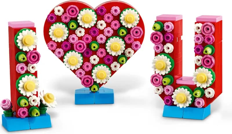 LEGO 40867 Litery pełne miłości
