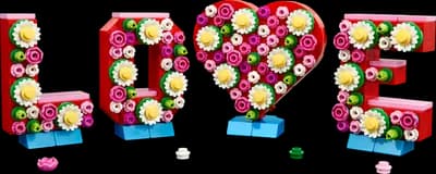 LEGO 40867 Litery pełne miłości