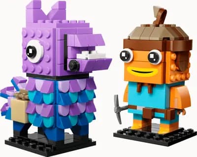 LEGO 40881 Lama Zaopatrzeniowa i Palucha Rybnego - figurki
