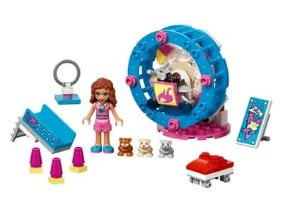 LEGO 41383 Plac zabaw dla chomików Olivii
