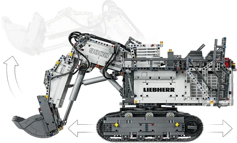 LEGO 42100 Koparka Liebherr R 9800