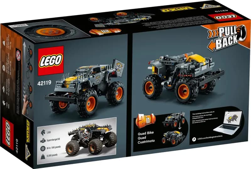 LEGO 42119 Monster Jam Max-D