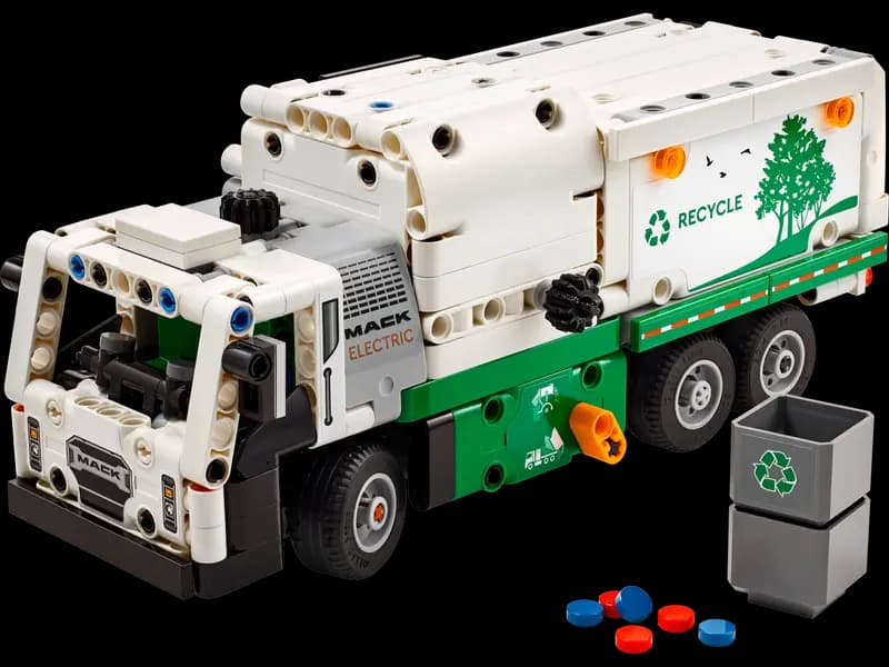 LEGO 42167 Śmieciarka Mack® LR Electric