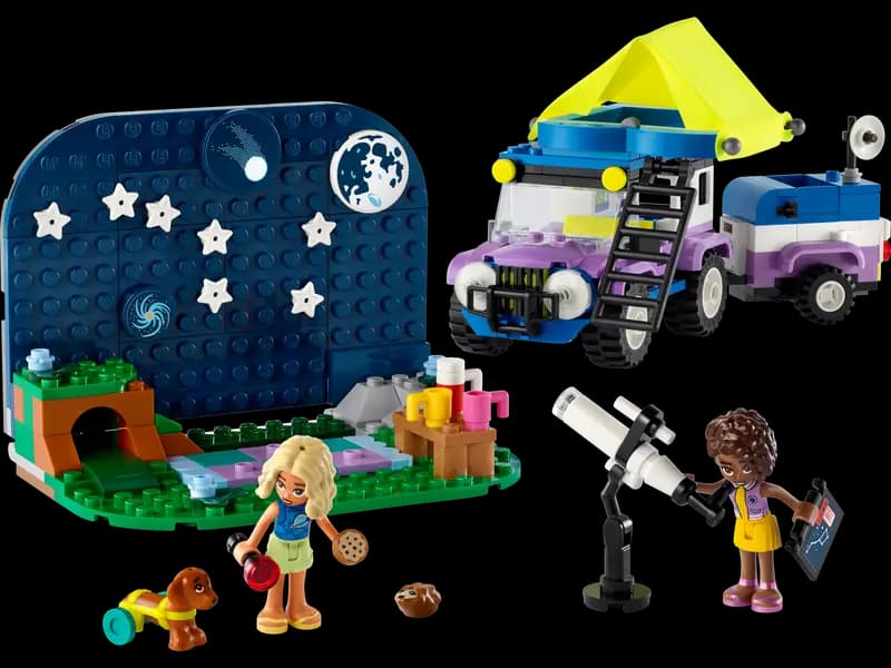 LEGO 42603 Kamper z mobilnym obserwatorium gwiazd