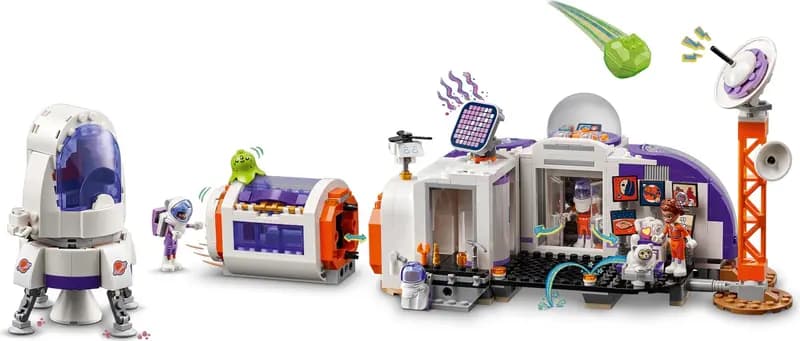 LEGO 42605 Stacja kosmiczna i rakieta