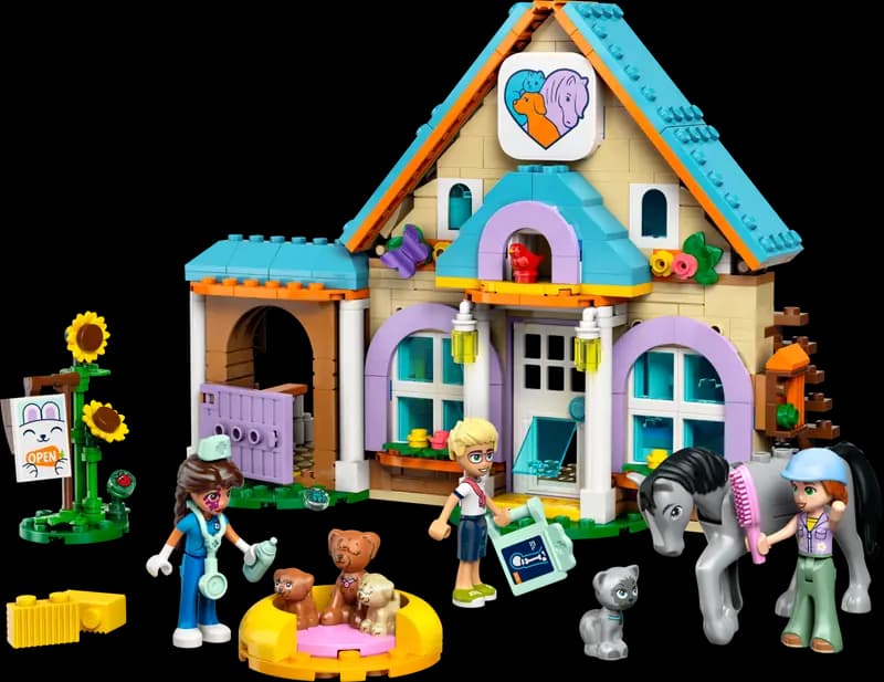 LEGO 42651 Koń i lecznica dla zwierząt