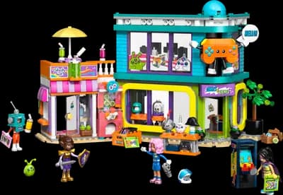 LEGO 42674 Sklep z grami i komiksami