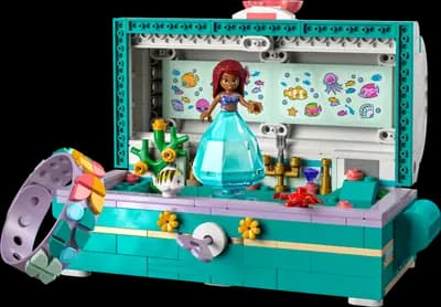 LEGO 43229 Skrzynia ze skarbami Arielki