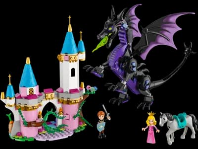 LEGO 43240 Diabolina jako smok