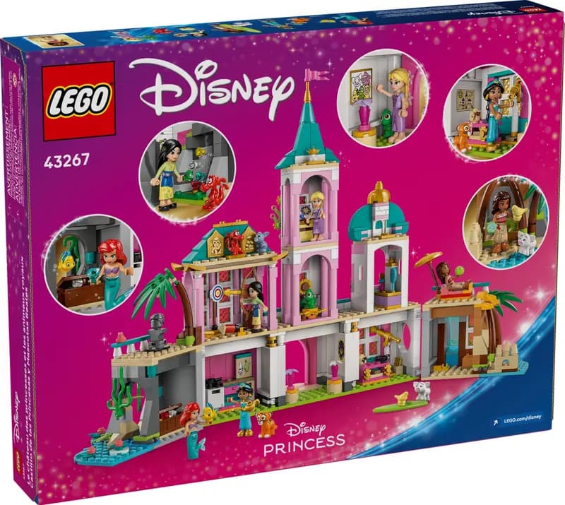 LEGO 43267 Zamek księżniczek i królewskie zwierzaki