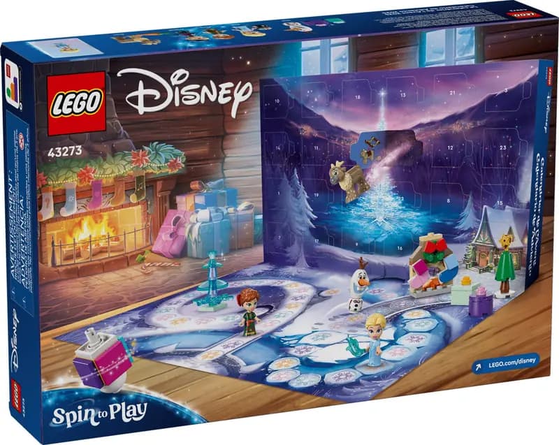 LEGO 43273 ǀ Disney Kraina lodu Kalendarz adwentowy na 2025 rok