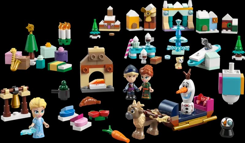 LEGO 43273 LEGO® ǀ Disney Kraina lodu Kalendarz adwentowy na 2025 rok