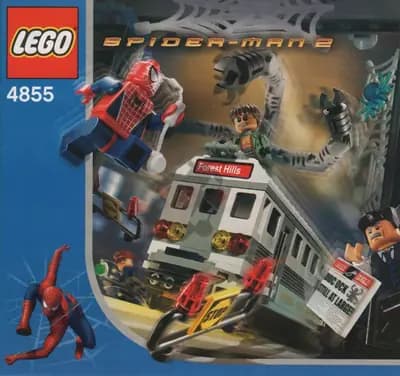 LEGO 4855 Pociągowa akcja ratunkowa Spider-Mana