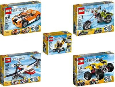 LEGO 5003836 Kolekcja 3 w 1