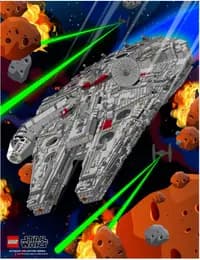 LEGO 5005444 Millennium Falcon Poster