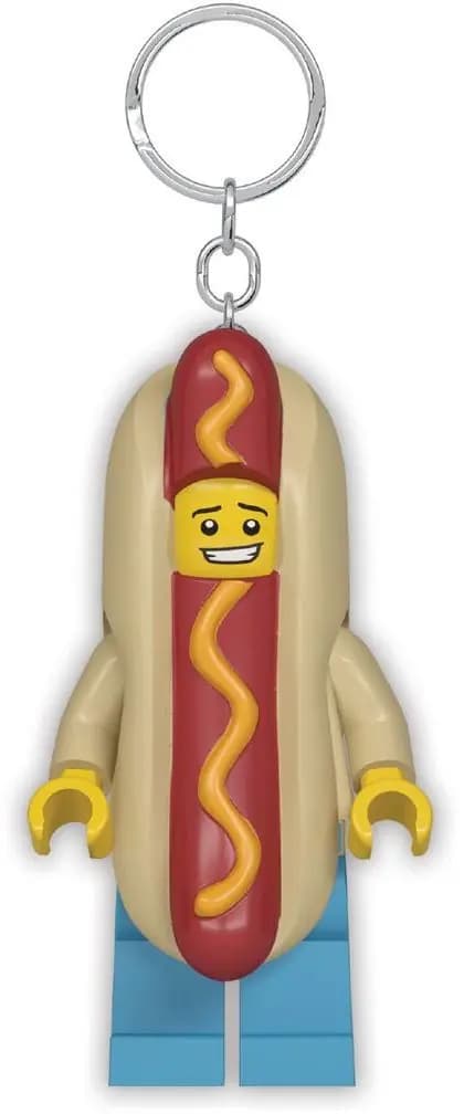 LEGO 5005705 Breloczek z latarką w kształcie człowieka-hot doga