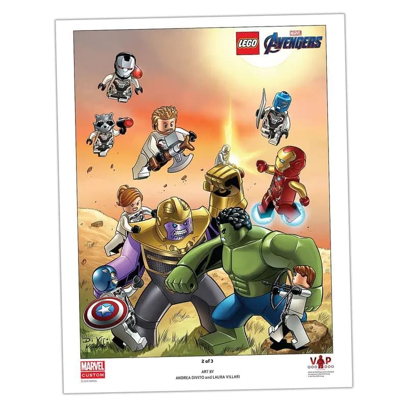 LEGO 5005881 Avengers: Endgame Art Print