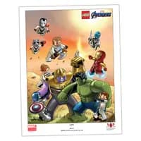 LEGO 5005881 Avengers: Endgame Art Print