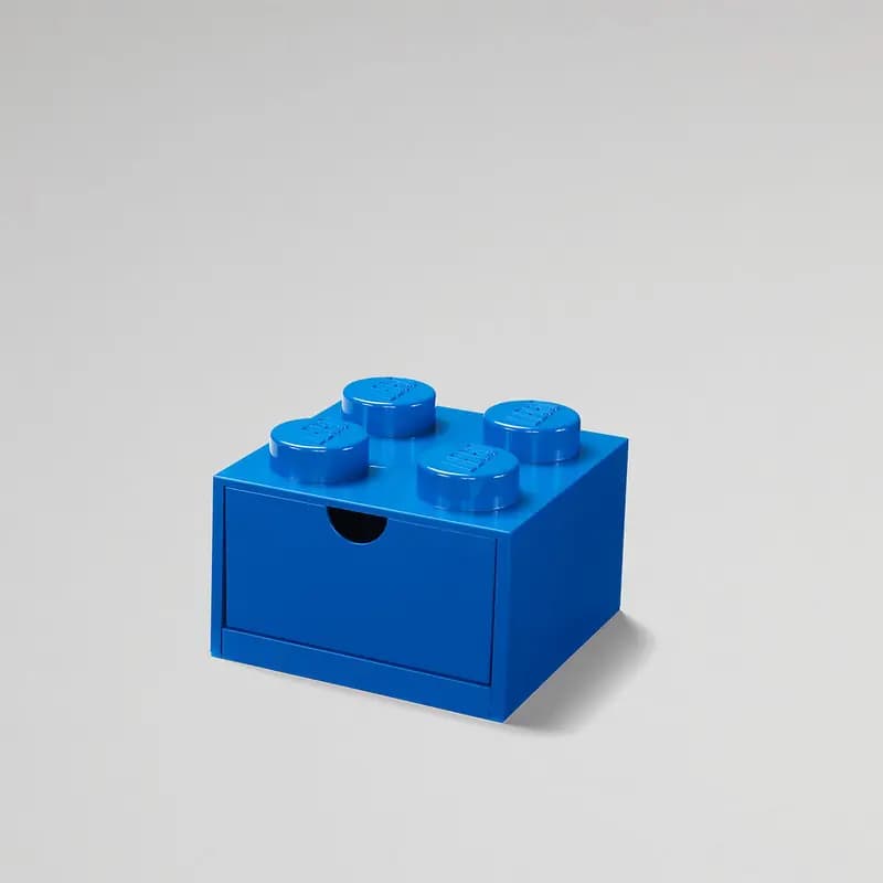 LEGO 5005889 Desk Drawer 2 x 2 (Blue)
