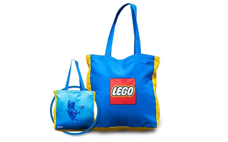 LEGO 5005910 VIP Reversible Canvas Tote Bag