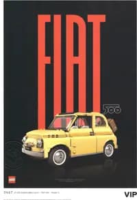 LEGO 5006307 Fiat Art Print: "Modern"