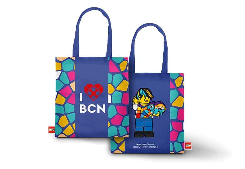 LEGO 5007172 I [Heart] BCN Tote Bag