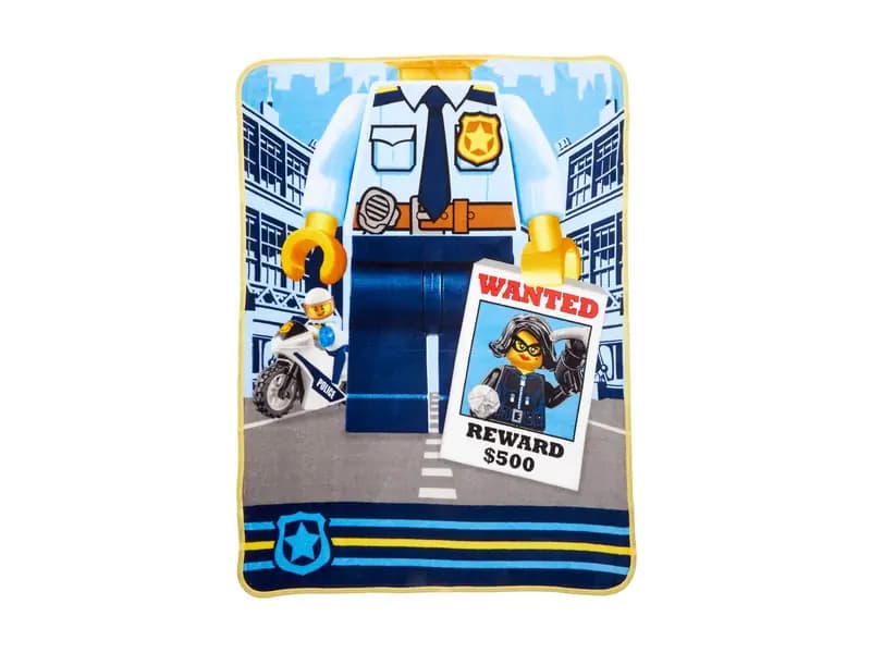 LEGO 5007183 City Police Plush Throw
