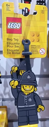 LEGO 5007260 UK Policeman Bag Tag
