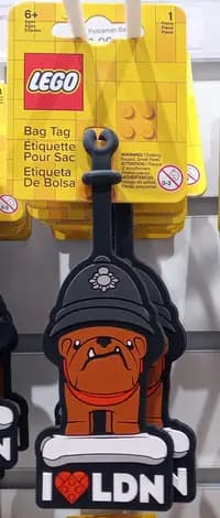 LEGO 5007326 I [Heart] LDN Bag Tag