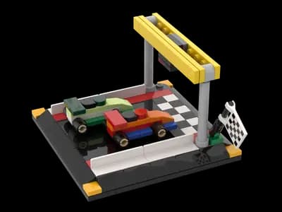 LEGO 5009123 Tor wyścigowy F1