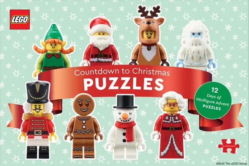 LEGO 5009894 Puzzle na odliczanie do gwiazdki: 12 dni minifigurkowych puzzli adwentowych