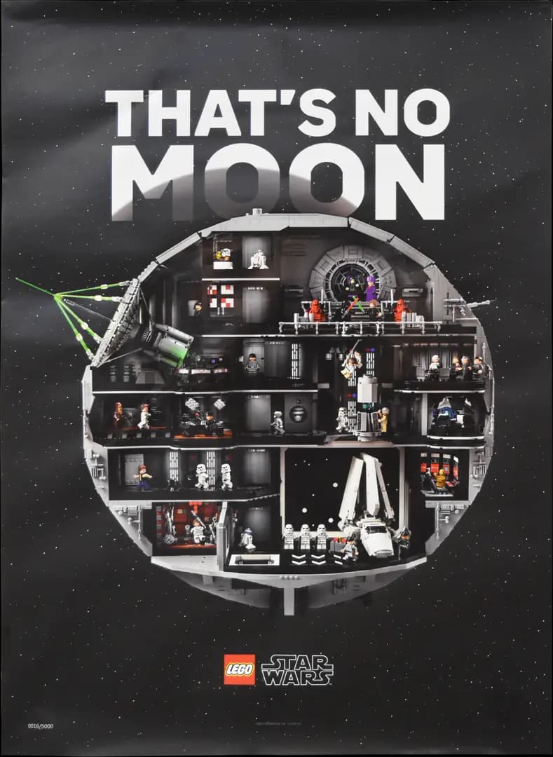LEGO 5010030 UCS Death Star Poster