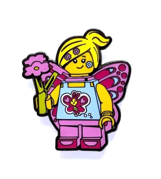LEGO 53167 Butterfly Girl Snap Button