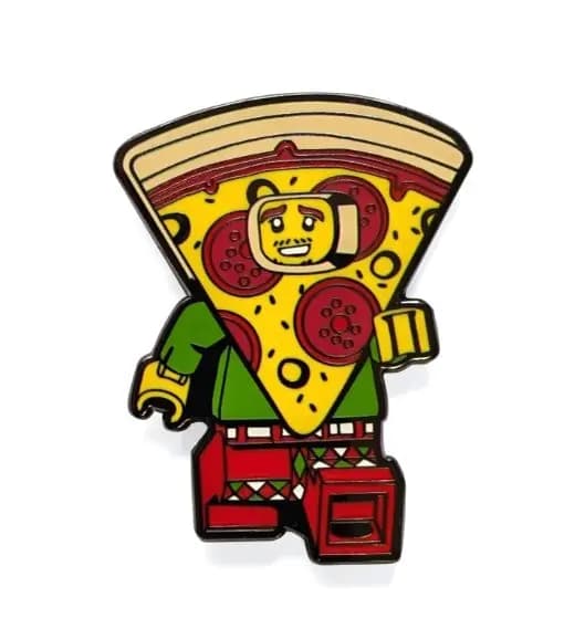 LEGO 53189 Pizza Guy Snap Button