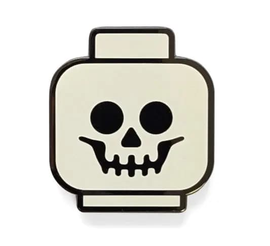 LEGO 53318 Skeleton Head Snap Button