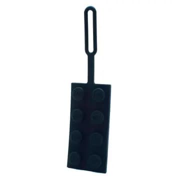 LEGO 53654 Black Brick Luggage Tag