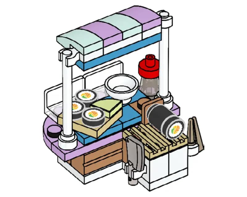 LEGO 562305 Sushi stand