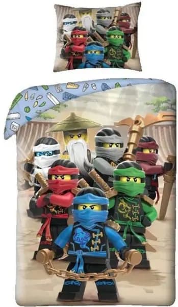 LEGO 5902729041140 Ninjago Duvet Set