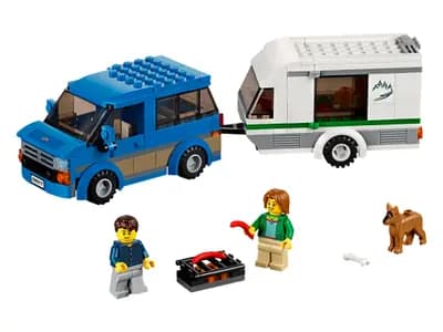 LEGO 60117 Van z przyczepą kampingową