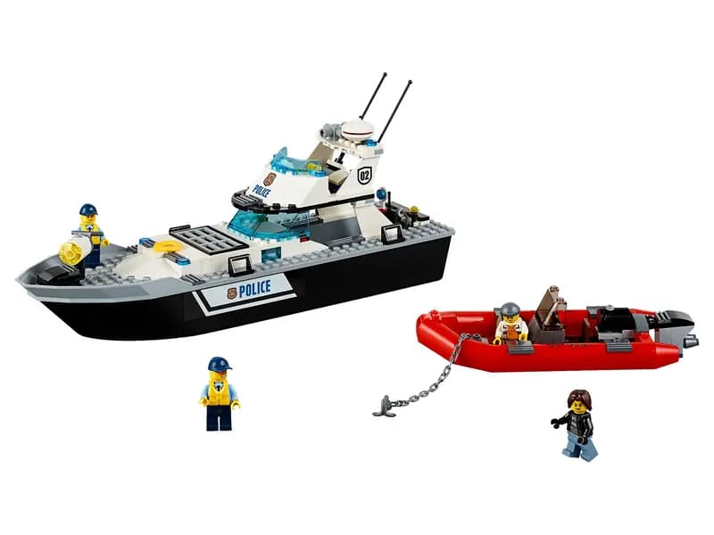 LEGO 60129 Policyjna łódź patrolowa