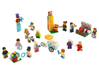 LEGO 60234 Wesołe miasteczko - zestaw minifigurek