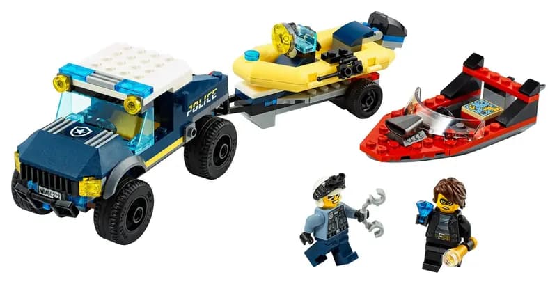 LEGO 60272 Transport łodzi policji specjalnej