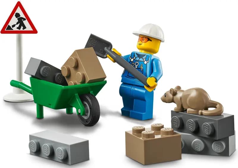 LEGO 60284 Pojazd do robót drogowych