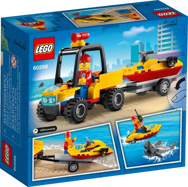 LEGO 60286 Plażowy quad ratunkowy