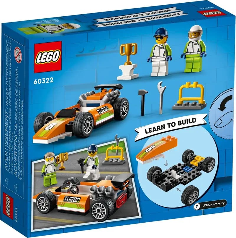 LEGO 60322 Samochód wyścigowy