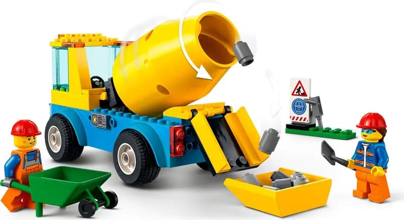 LEGO 60325 Ciężarówka z betoniarką