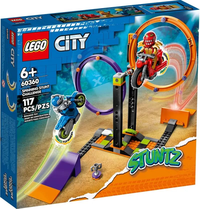 LEGO 60360 Wyzwanie kaskaderskie – obracające się okręgi