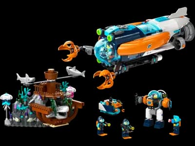 LEGO 60379 Łódź podwodna badacza dna morskiego